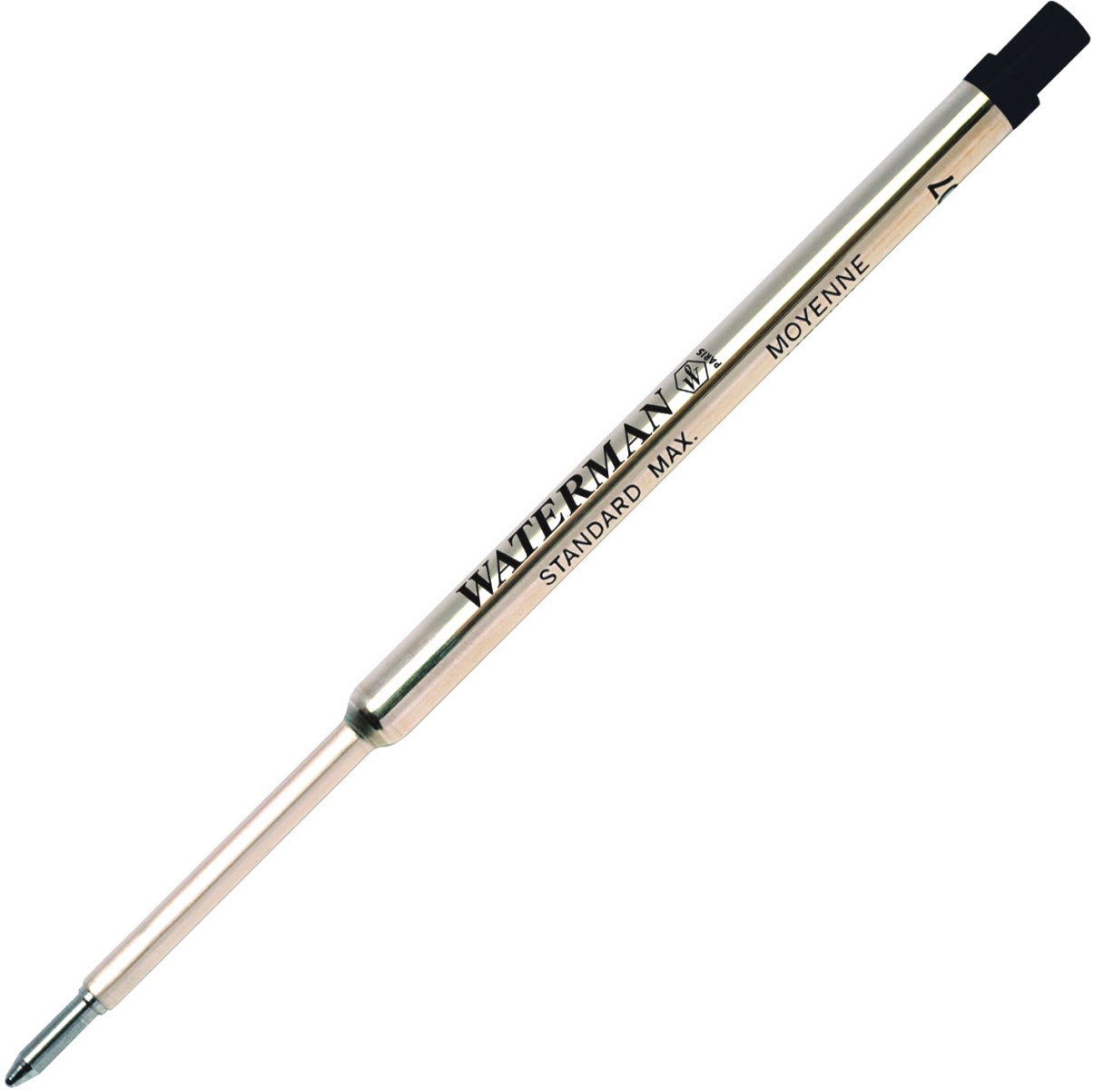 Черный стержень для шариковой ручки Waterman (F), фото 3