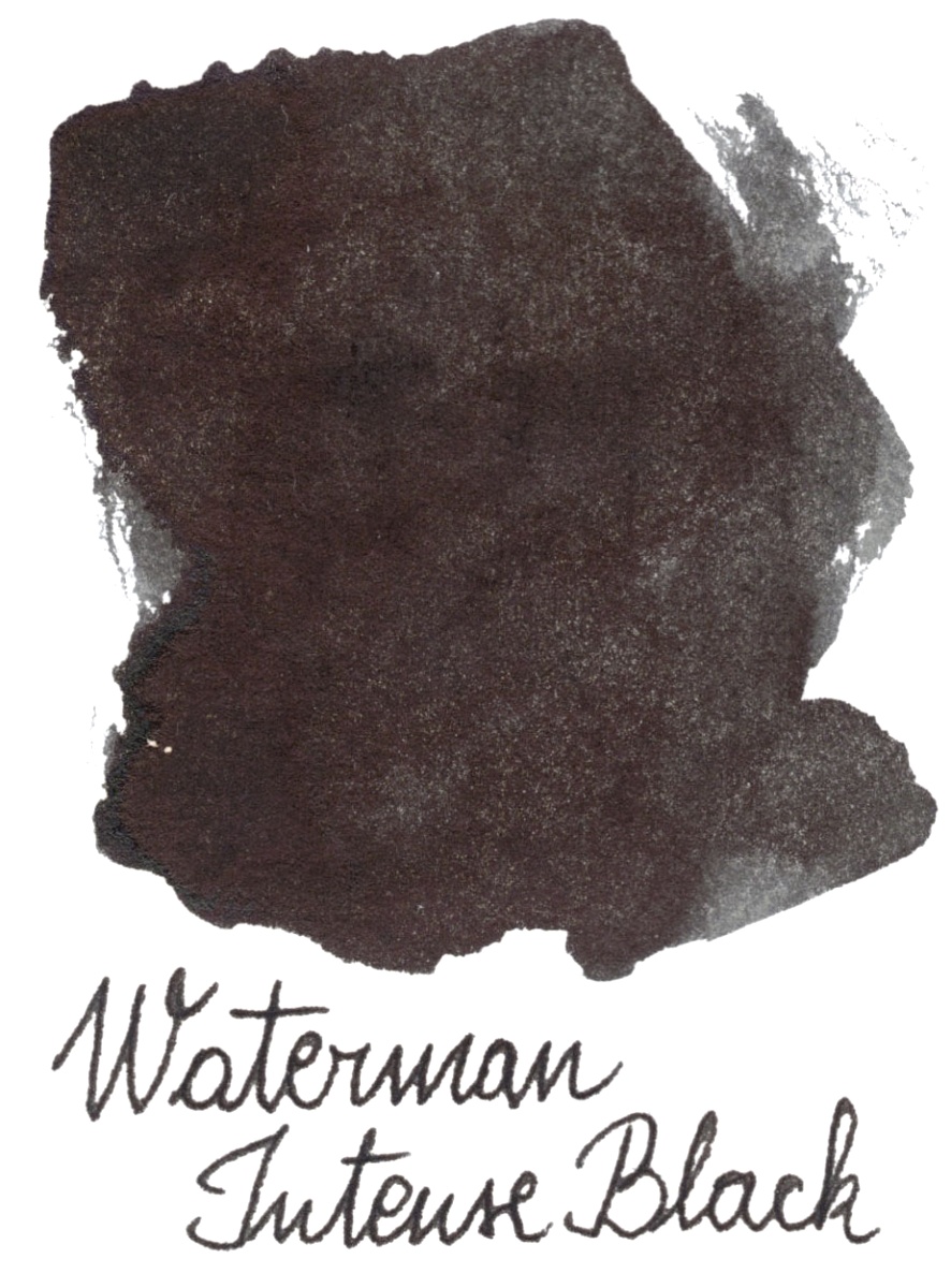  Флакон с черными чернилами для перьевой ручки Waterman, Serenity Black, фото 5