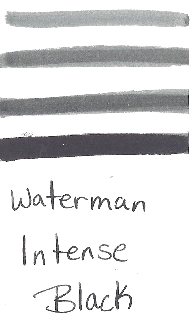 Мини картриджи с черными чернилами для перьевой ручки Waterman, Intense Black, фото 7