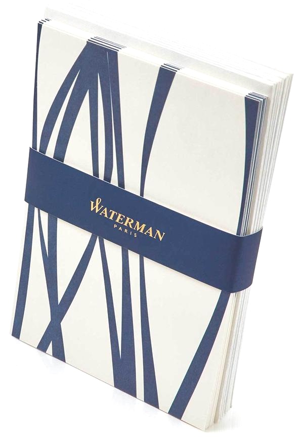 Набор: открытка Waterman + шариковая ручка Waterman Hemisphere Essential, Mars Black GT, фото 6