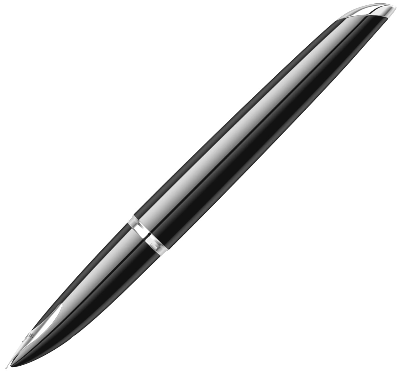 Перьевая ручка Waterman Carene, Black Sea ST (Перо F), фото 7