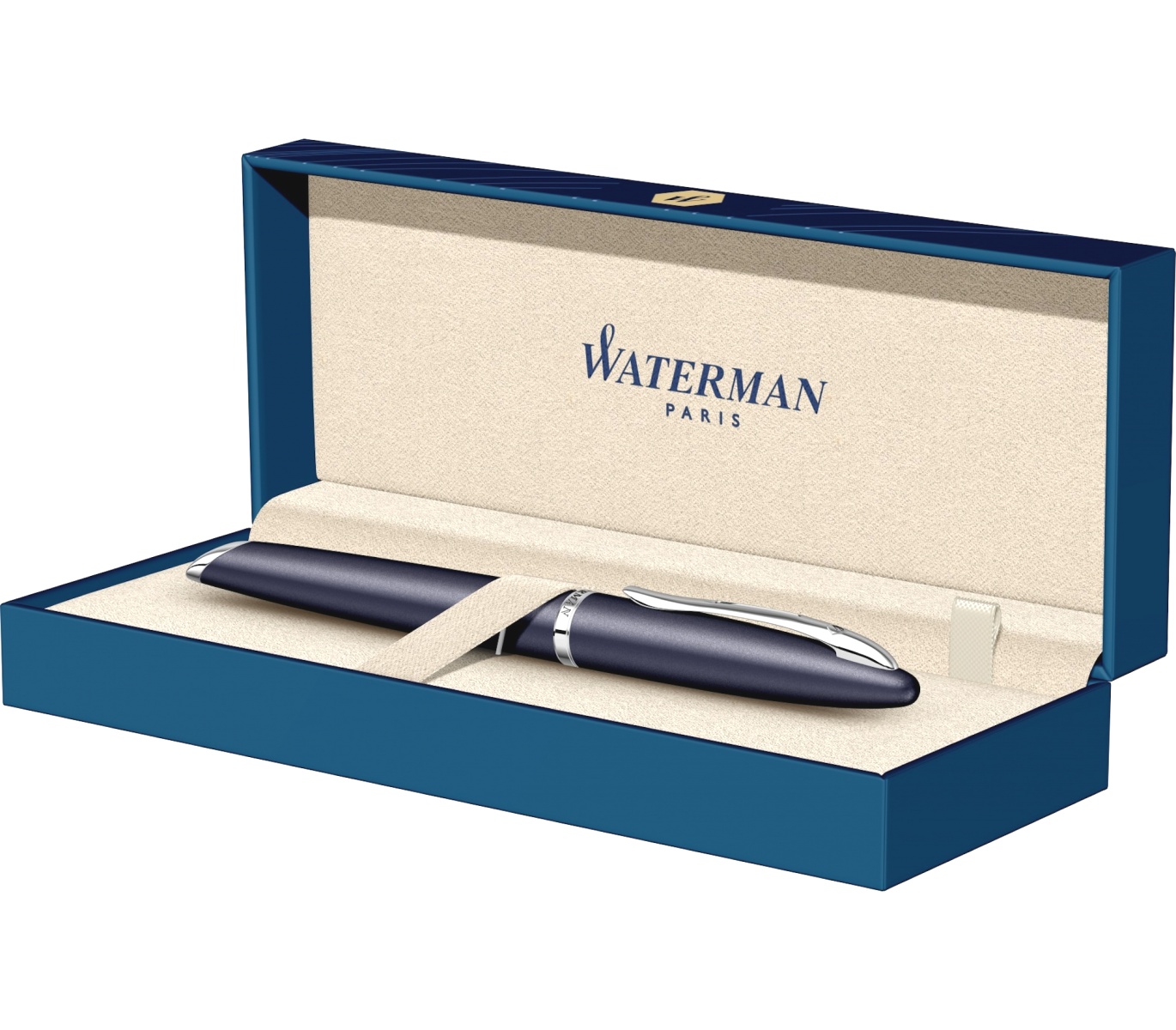 Перьевая ручка Waterman Carene, Charcoal Grey ST (Перо M), фото 3