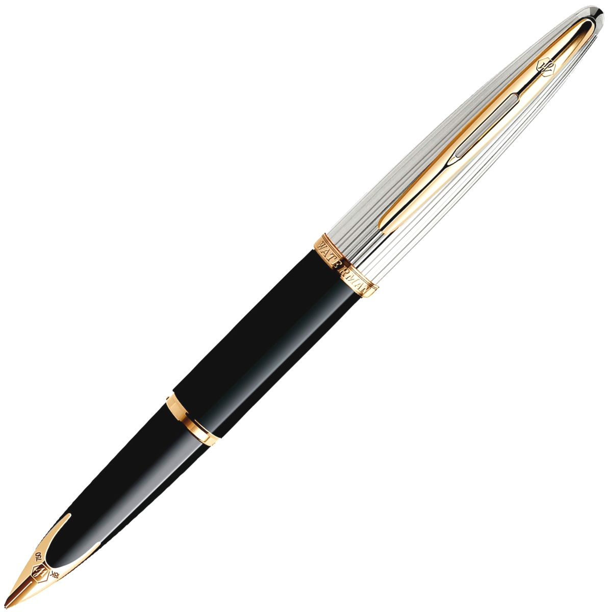 Перьевая ручка Waterman Carene DeLuxe, Black GT (Перо M)