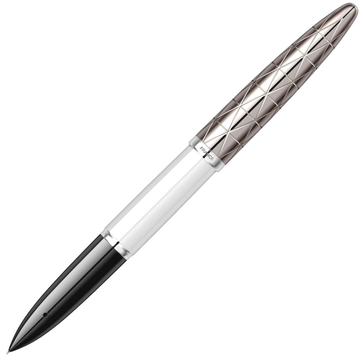 Перьевая ручка Waterman Carene Deluxe Contemporary, White ST (Перо F), фото 3