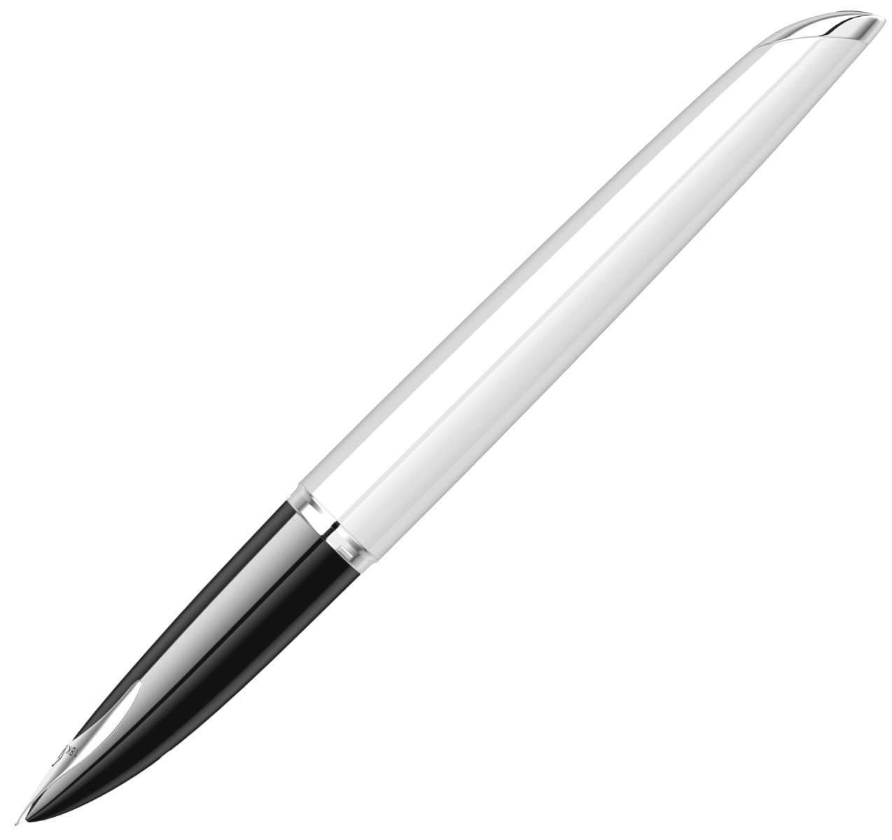 Перьевая ручка Waterman Carene Deluxe Contemporary, White ST (Перо F), фото 7