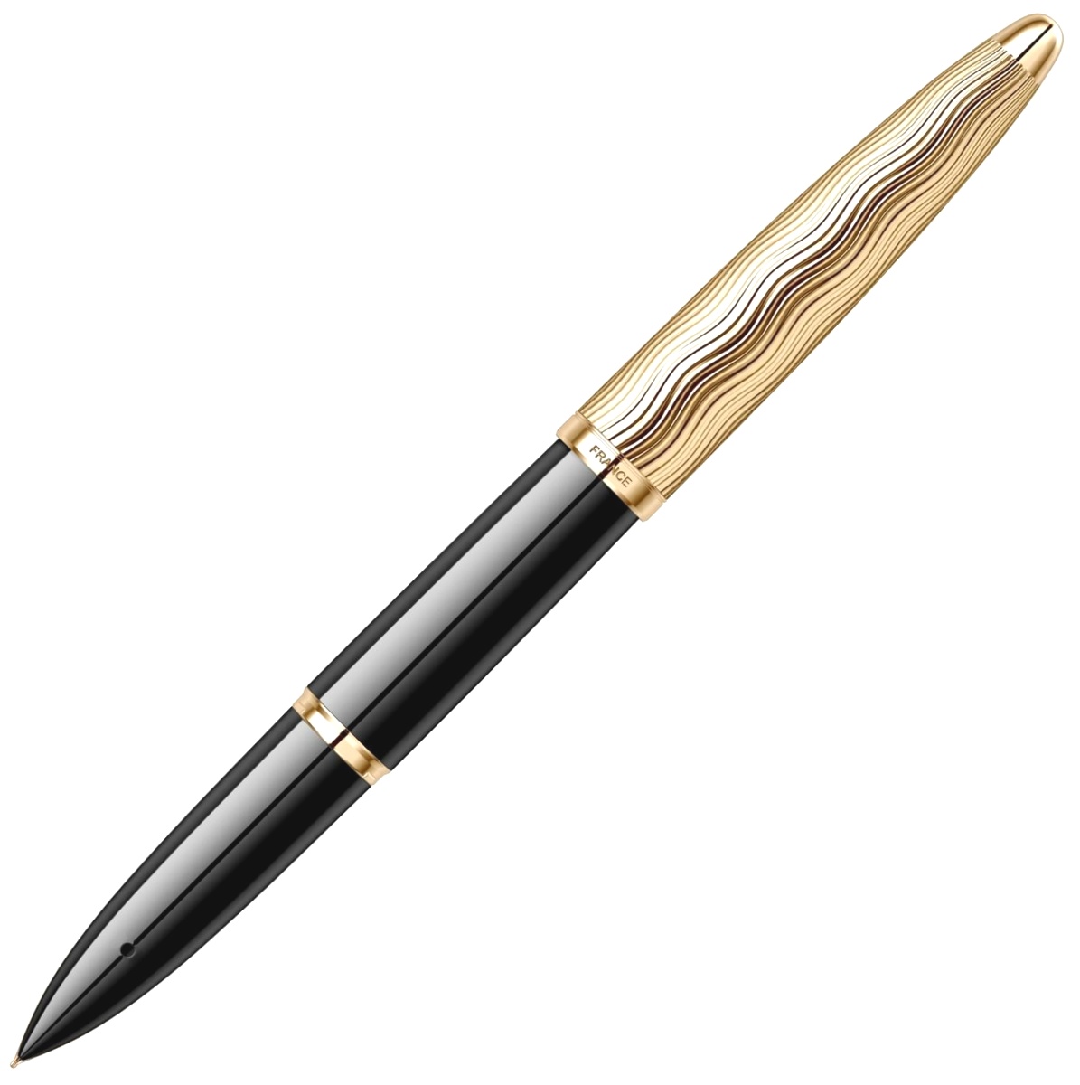 Перьевая ручка Waterman Carene Essential, Black GT (Перо F), фото 3