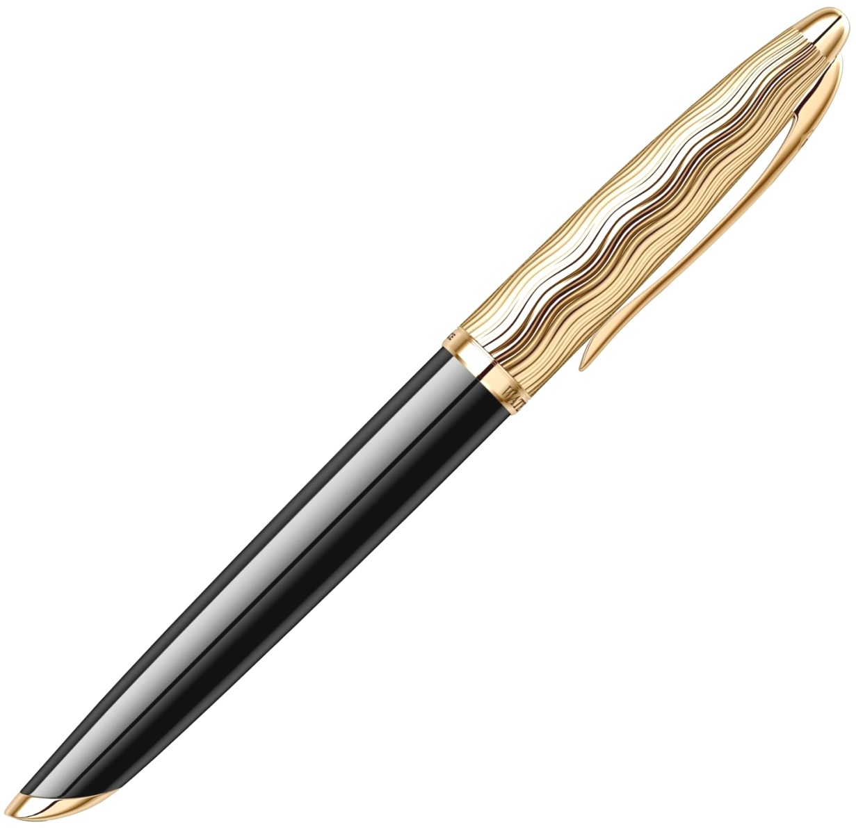 Перьевая ручка Waterman Carene Essential, Black GT (Перо F), фото 5
