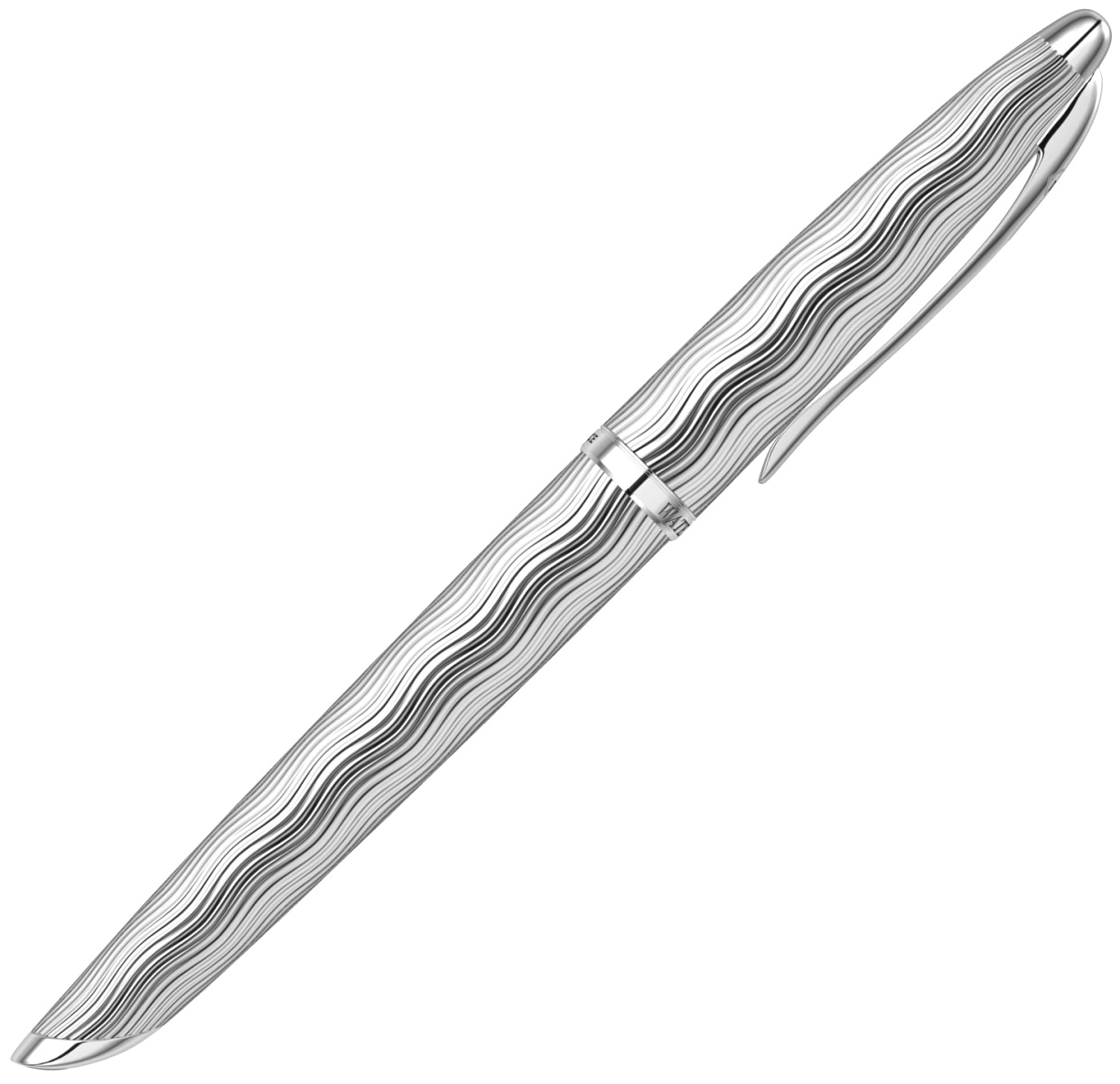 Перьевая ручка Waterman Carene Essential, Silver ST (Перо F), фото 5
