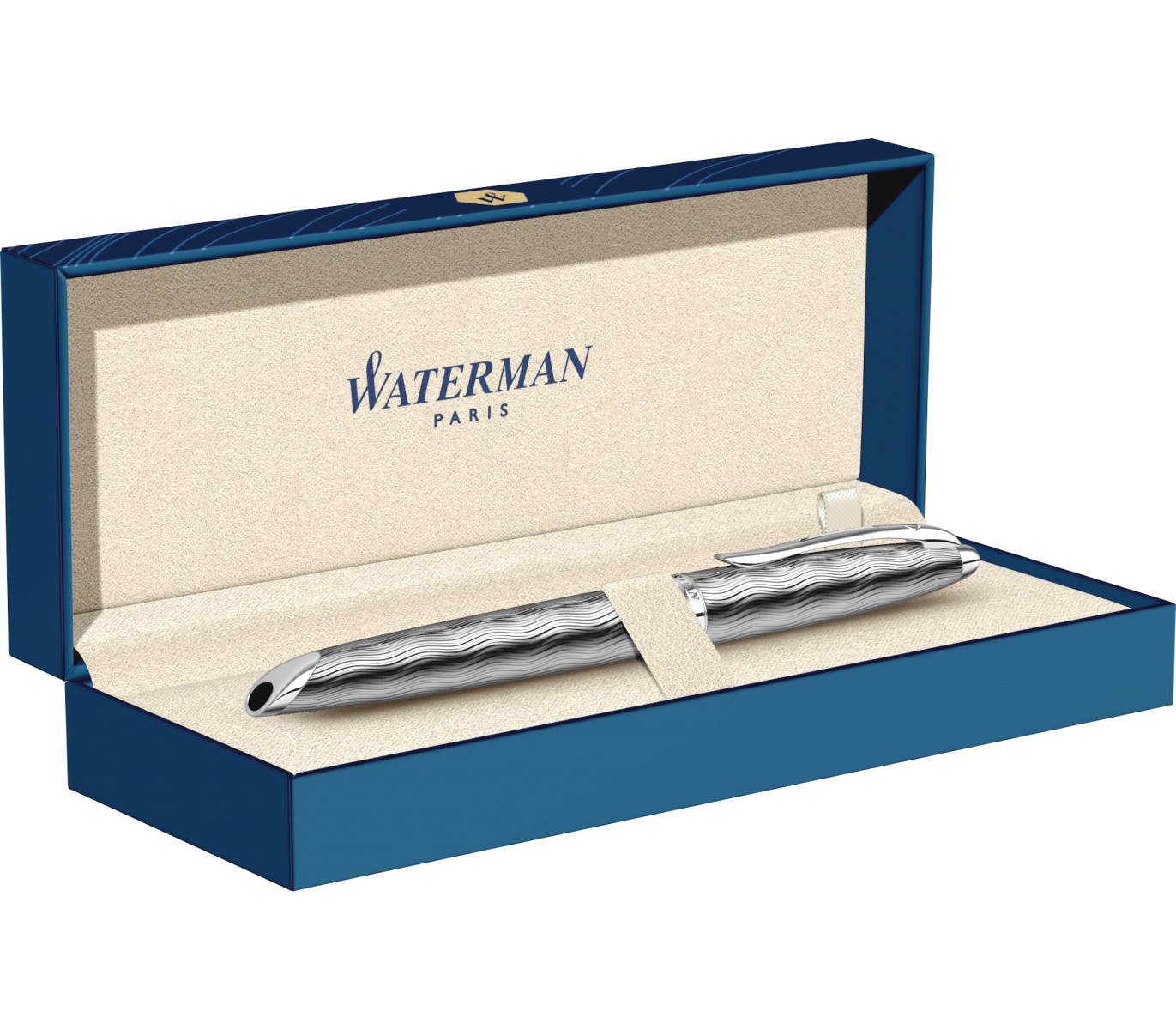 Перьевая ручка Waterman Carene Essential, Silver ST (Перо F), фото 9