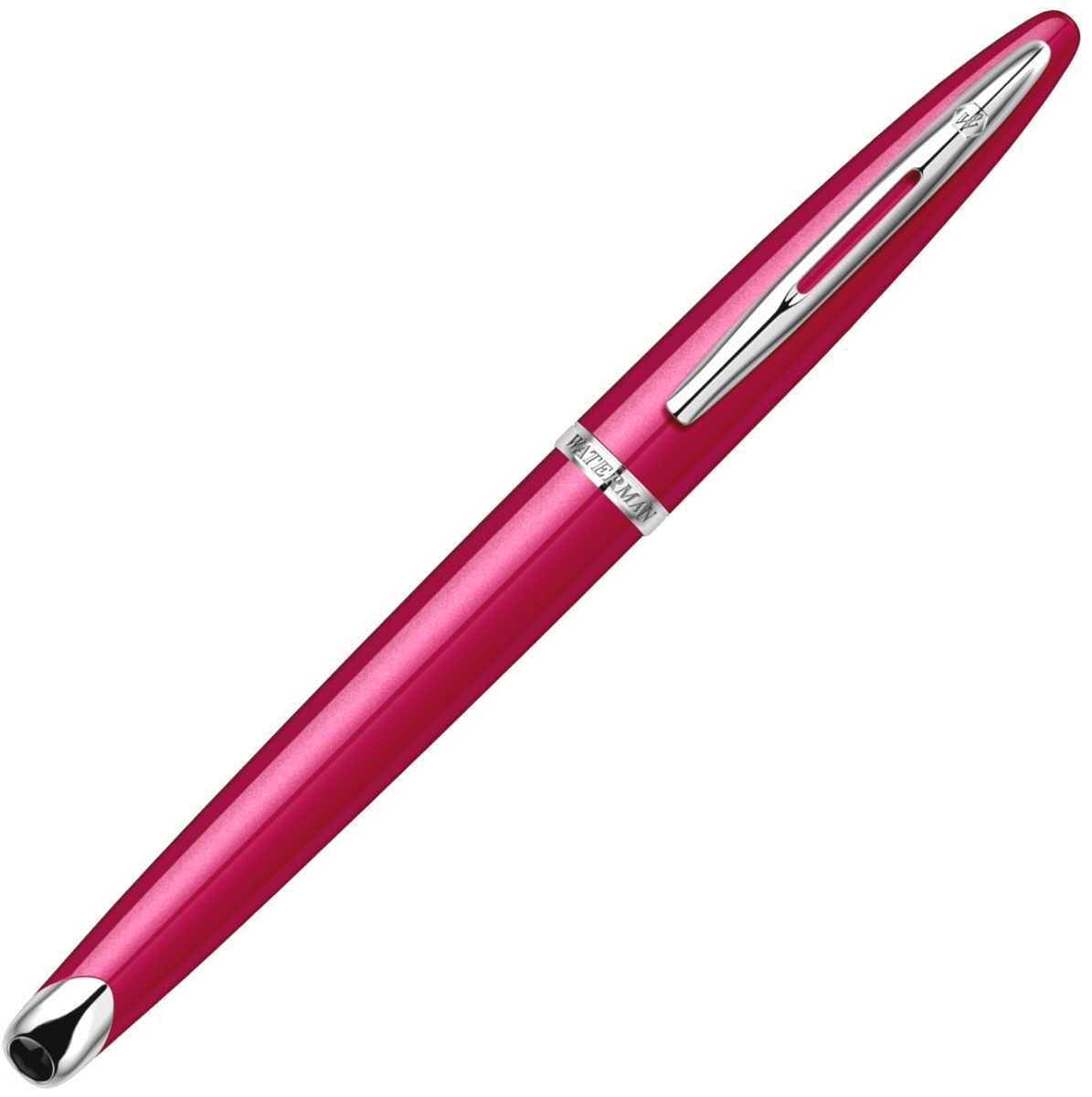 Перьевая ручка Waterman Carene, Glossy Red ST (Перо F), фото 4