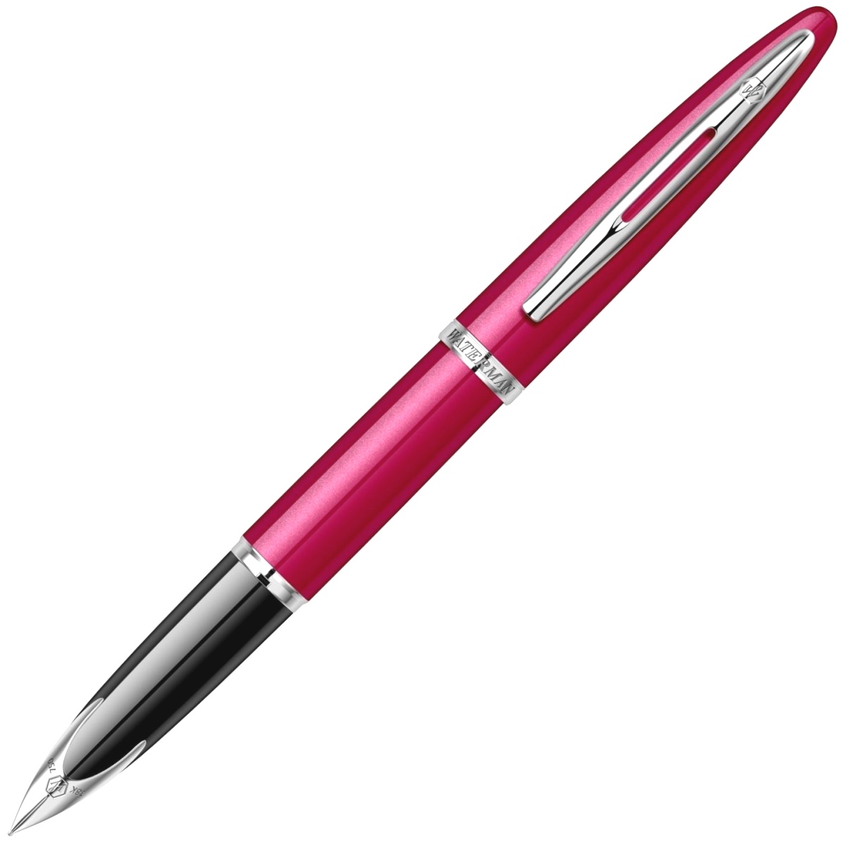 Перьевая ручка Waterman Carene, Glossy Red ST (Перо F)