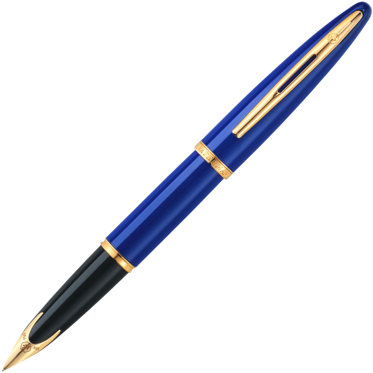  Перьевая ручка Waterman Carene, Lacquer Abyss Blue GT (Перо M)