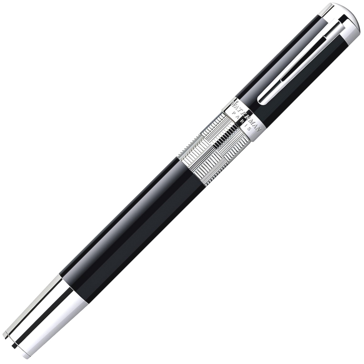 Перьевая ручка Waterman Elegance, Black ST (Перо F), фото 2