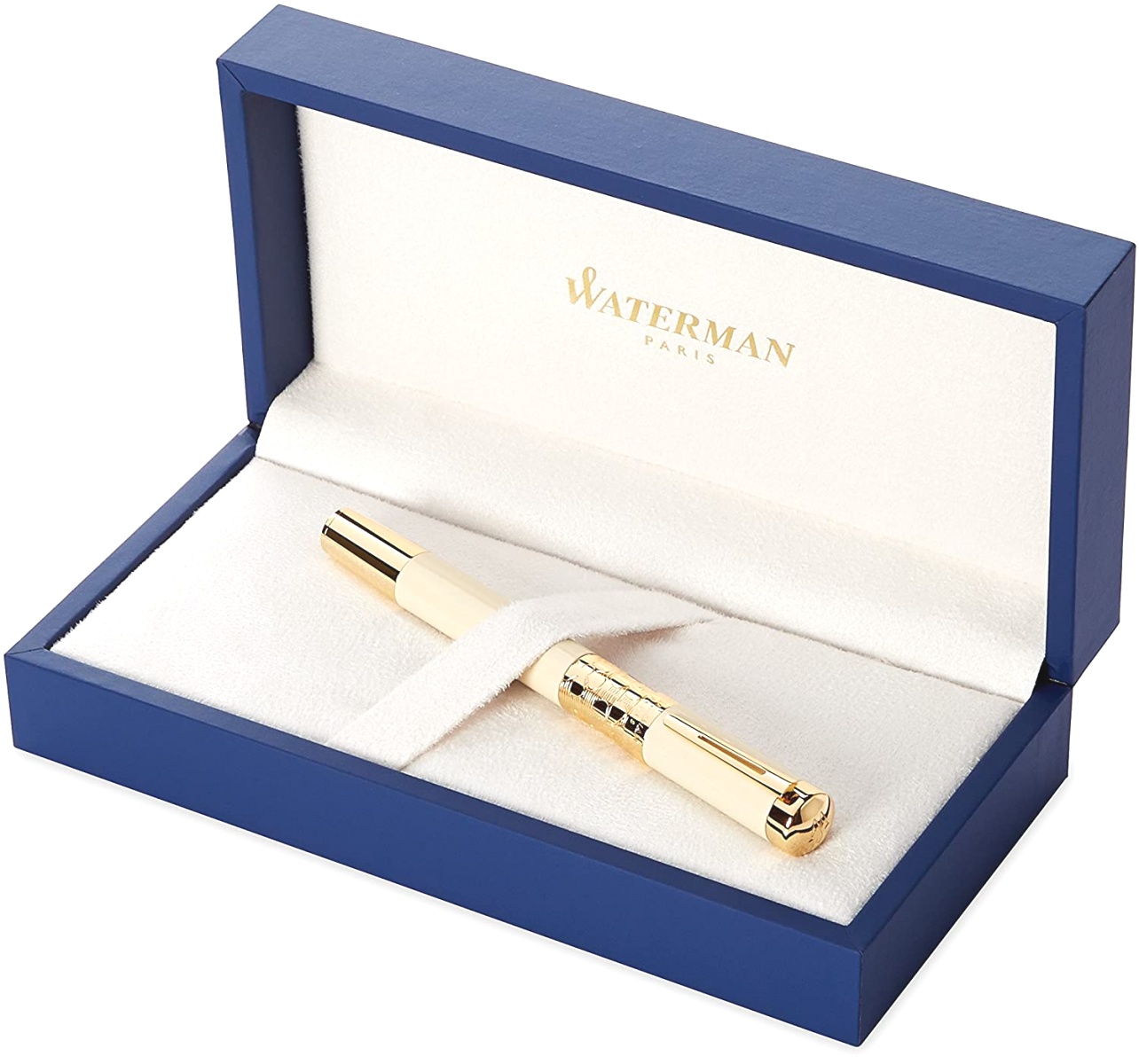 Перьевая ручка Waterman Elegance, Ivory GT (Перо M), фото 5