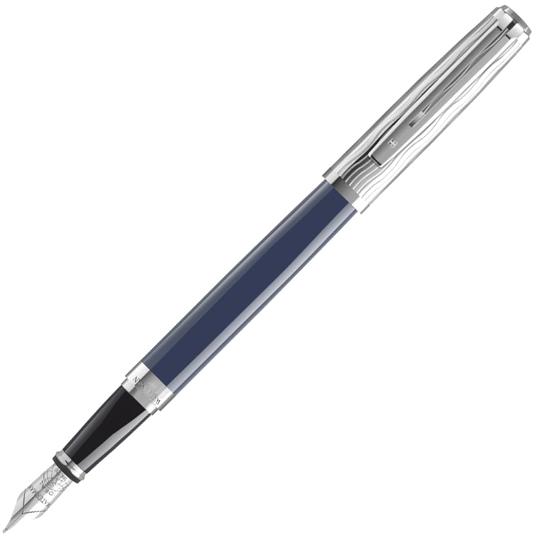 Перьевая ручка Waterman Exception SE Deluxe L`Essence, Blue CT (Перо F)
