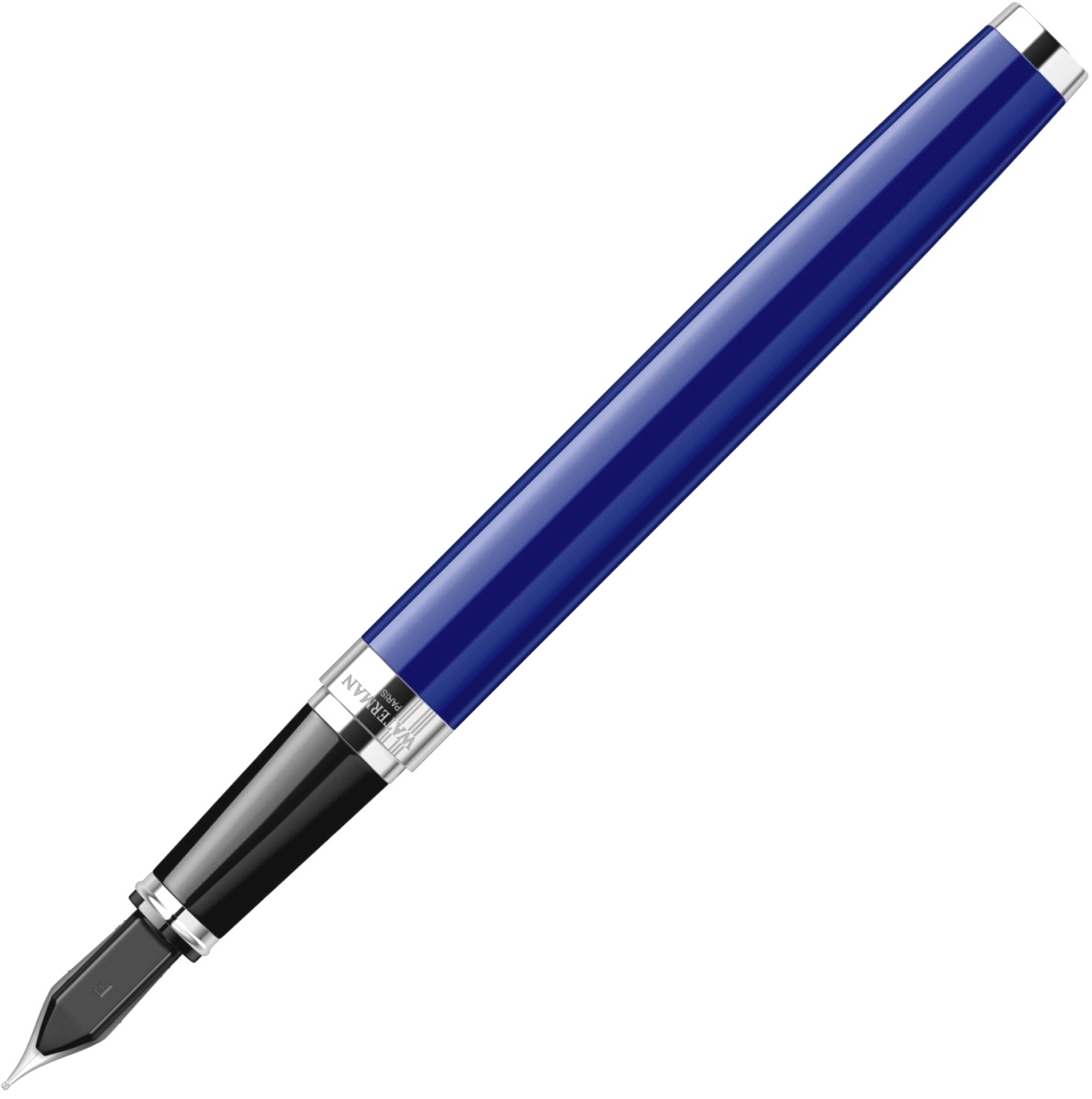 Перьевая ручка Waterman Exception Slim, Blue Lacquer ST (Перо F), фото 4