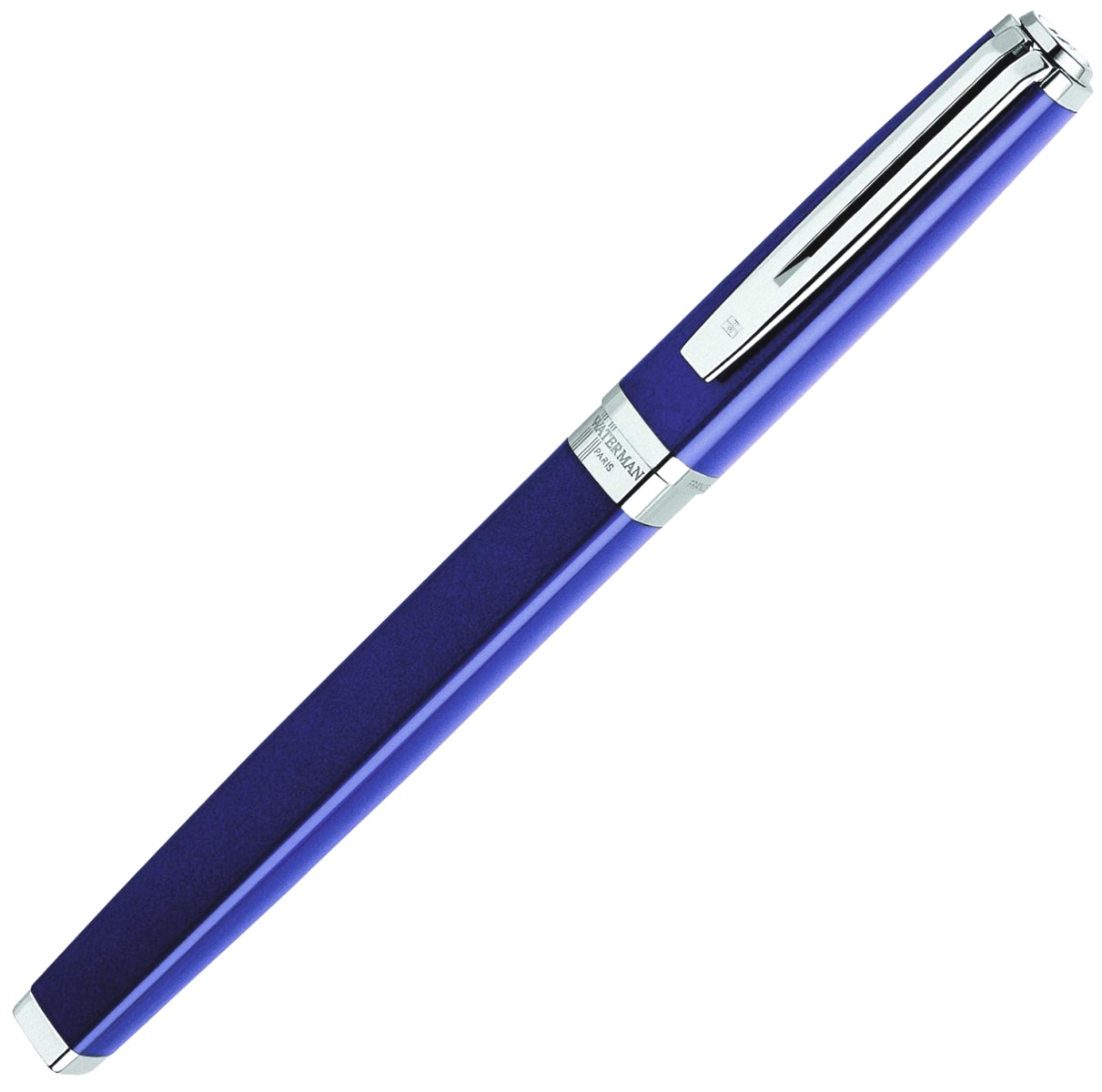 Перьевая ручка Waterman Exception Slim, Blue Lacquer ST (Перо F), фото 5