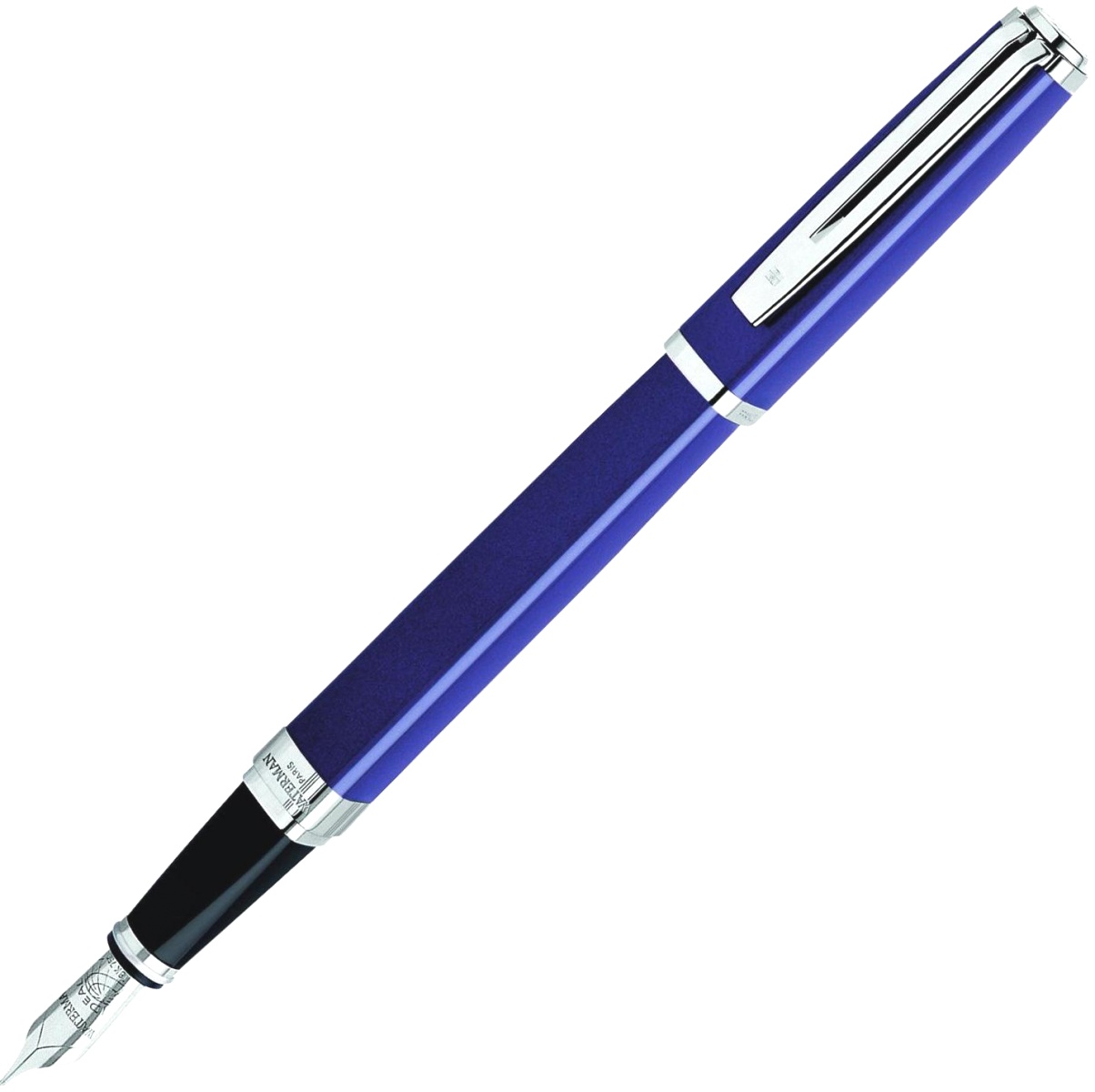 Перьевая ручка Waterman Exception Slim, Blue Lacquer ST (Перо F)