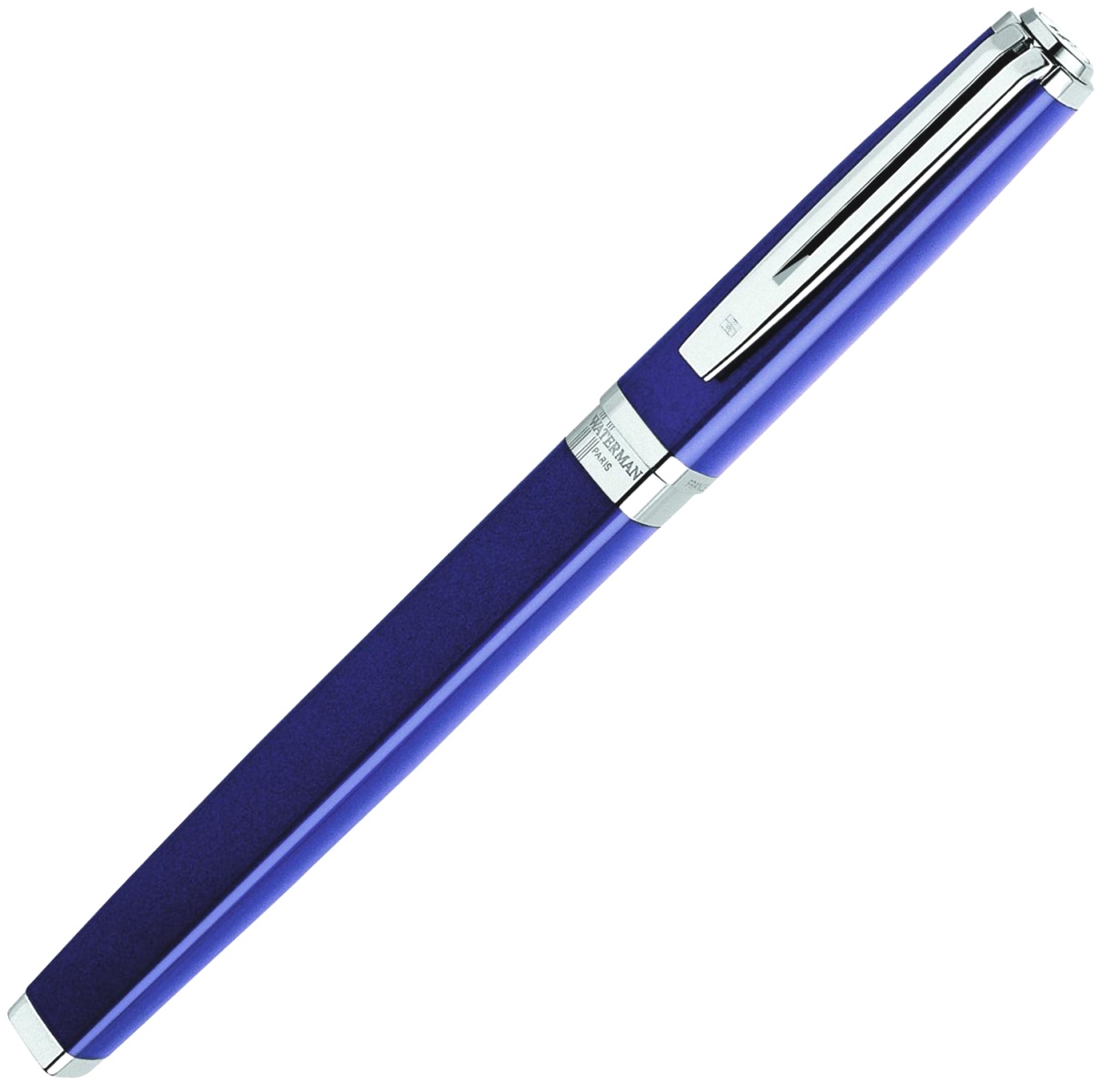 Перьевая ручка Waterman Exception Slim, Blue Lacquer ST (Перо M), фото 5