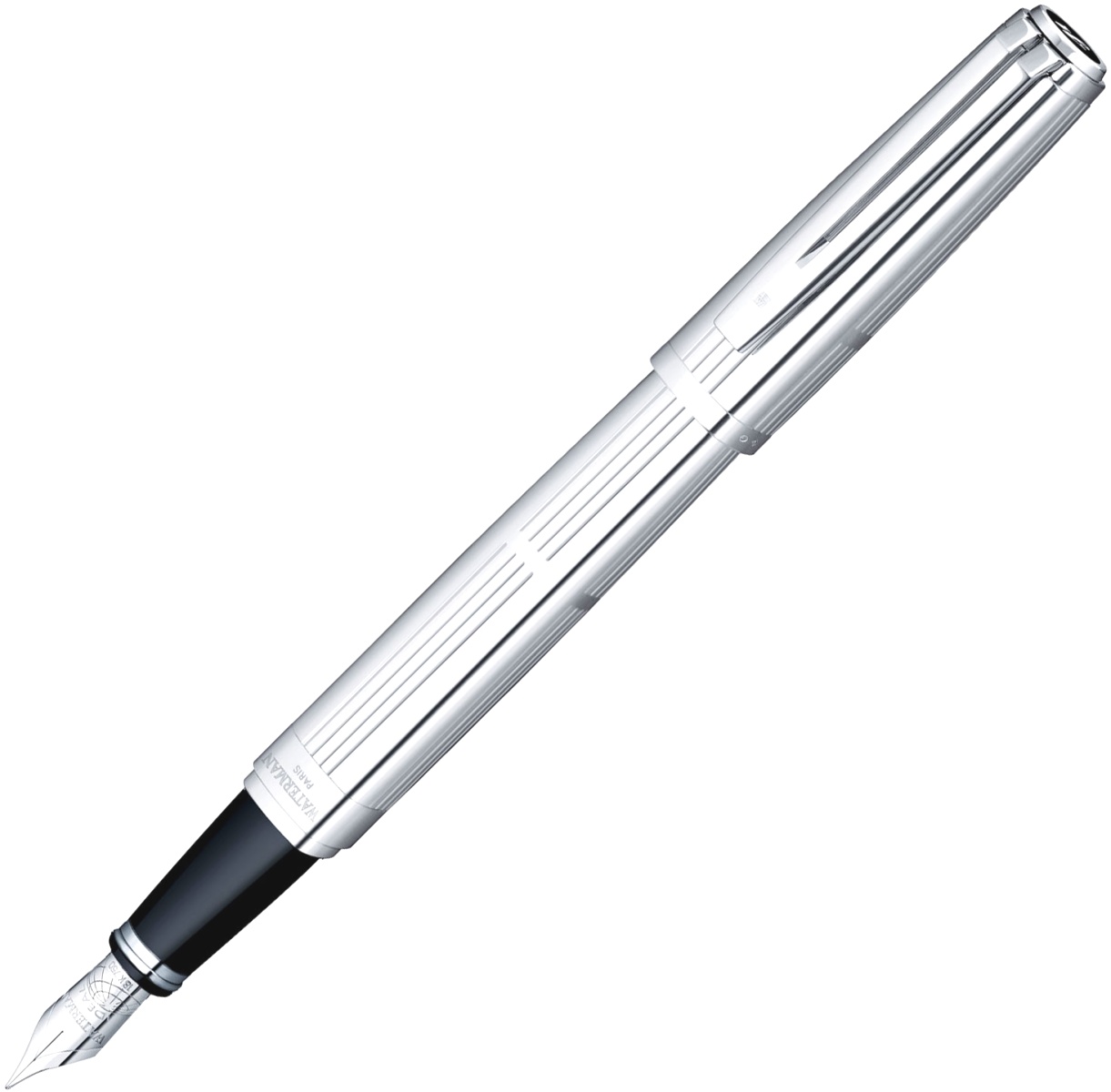 Перьевая ручка Waterman Exception Sterling Silver, Silver (Перо F), фото 2