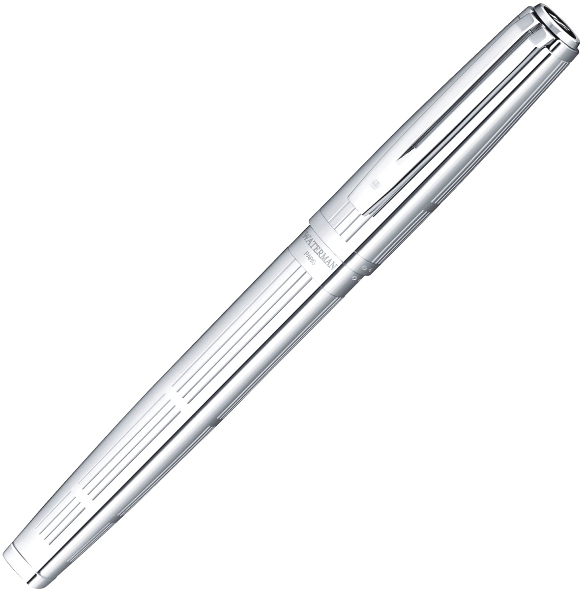 Перьевая ручка Waterman Exception Sterling Silver, Silver (Перо F), фото 3