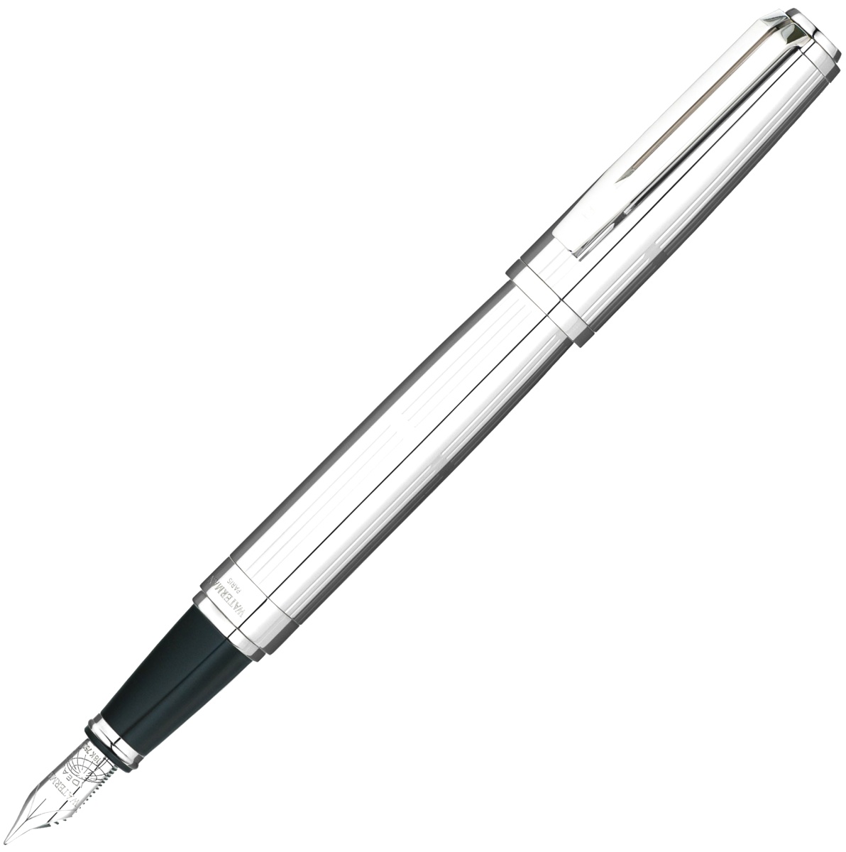 Перьевая ручка Waterman Exception Sterling Silver, Silver (Перо F)