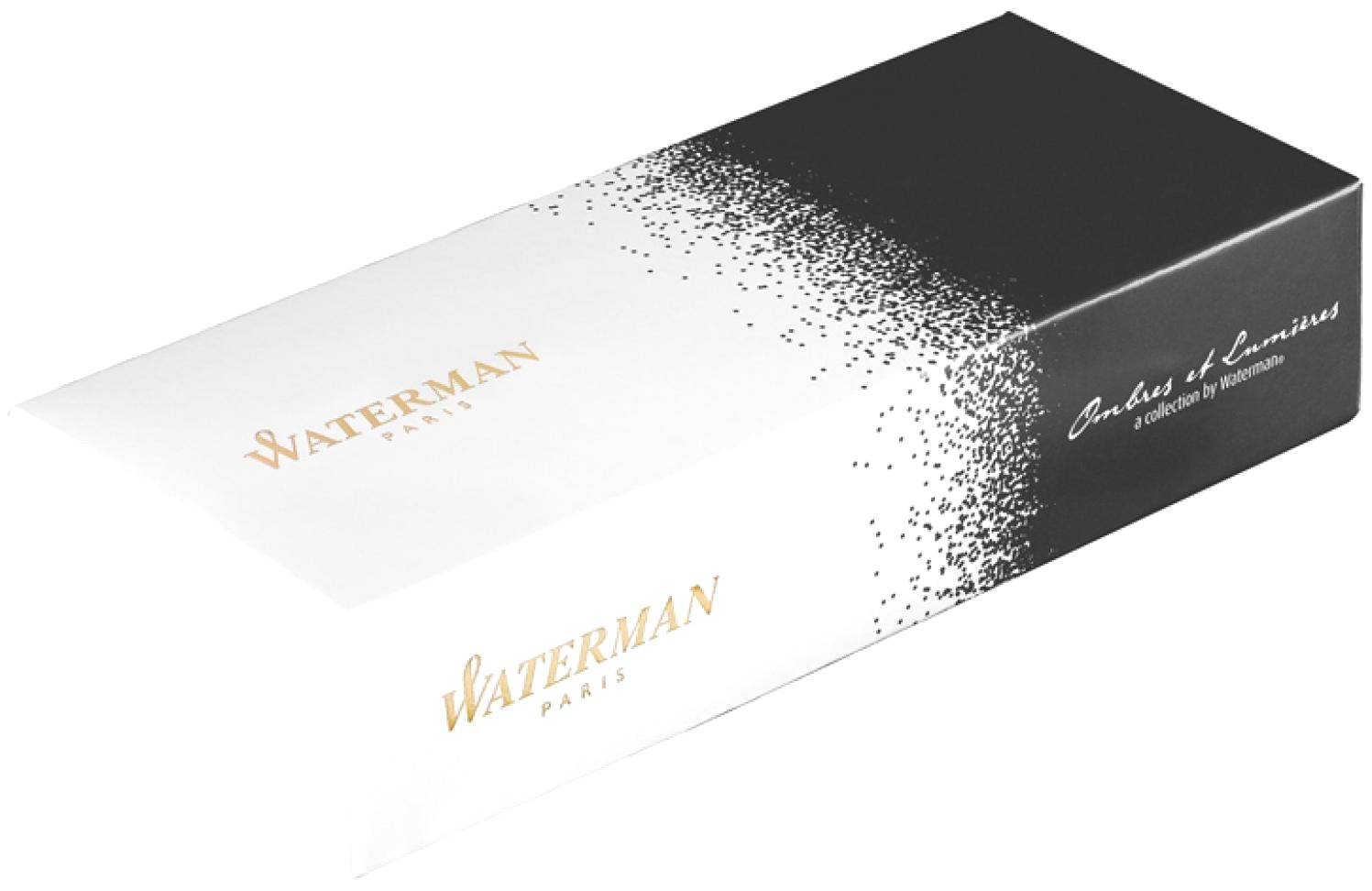 Перьевая ручка Waterman Expert 3 2015 Ombres et Lumieres Special Edition, Black and White CT (Перо F), фото 4