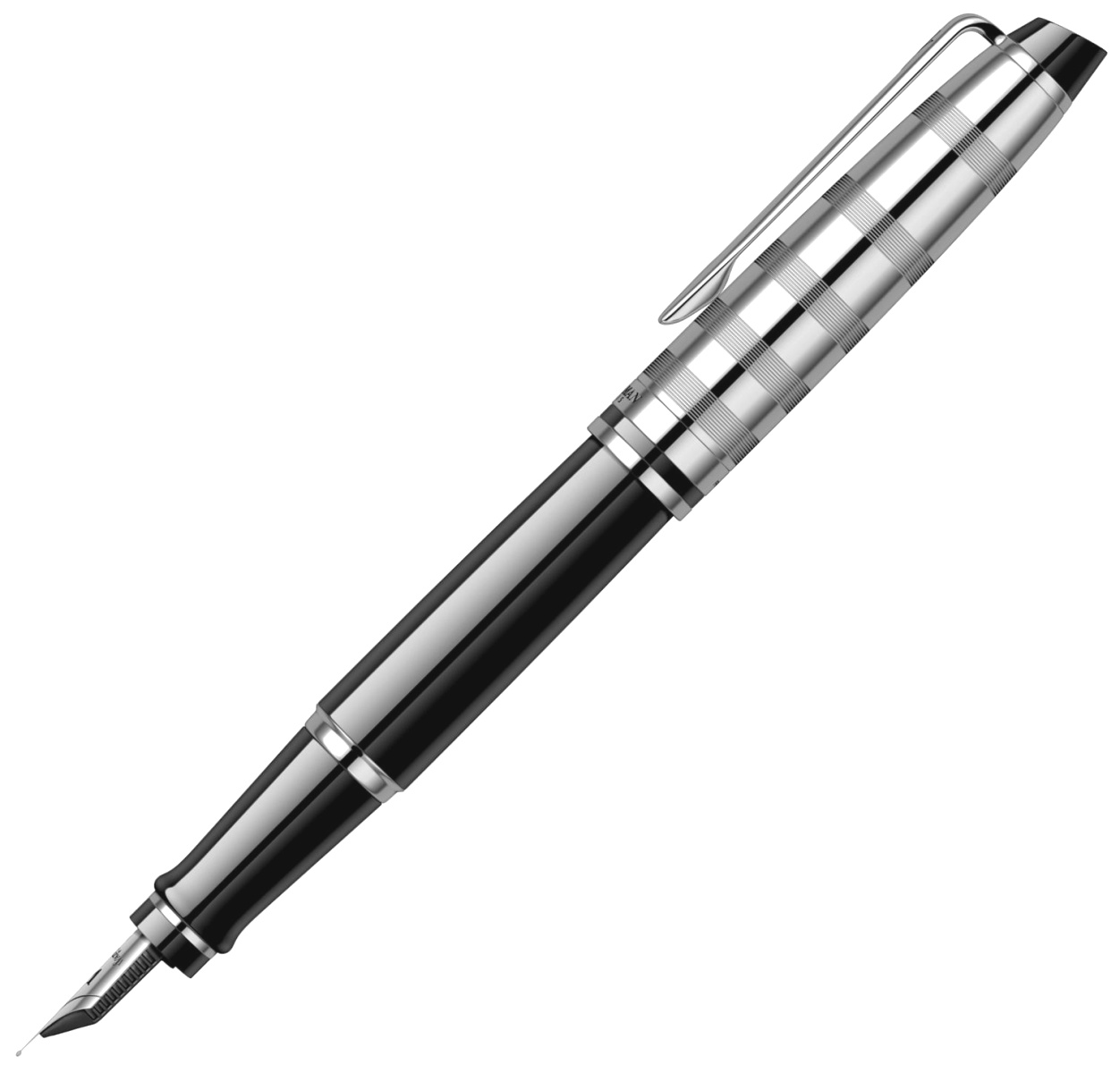 Перьевая ручка Waterman Expert 3 Deluxe, Black CT (Перо F), фото 2