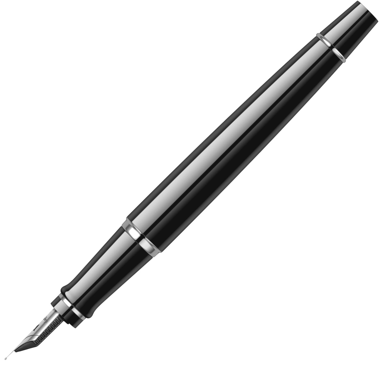 Перьевая ручка Waterman Expert 3 Deluxe, Black CT (Перо F), фото 6