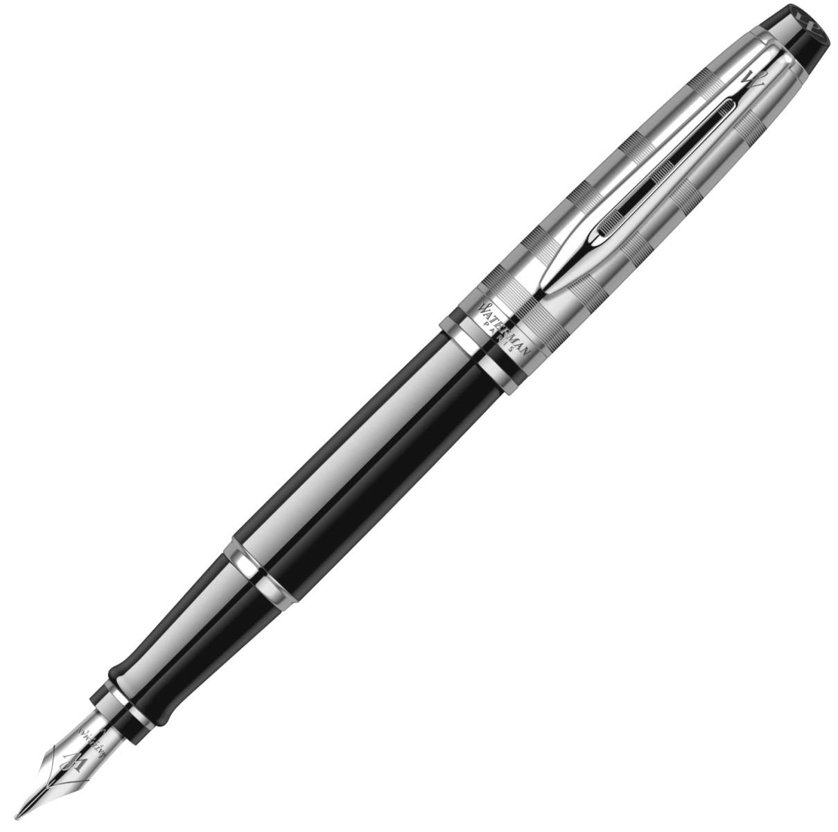 Перьевая ручка Waterman Expert 3 Deluxe, Black CT (Перо F)