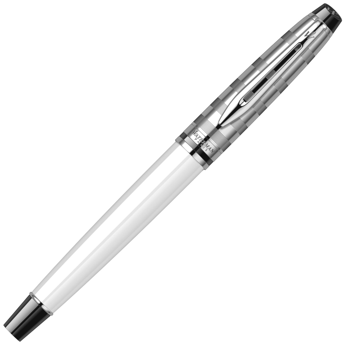 Перьевая ручка Waterman Expert 3 Deluxe, White CT (Перо F), фото 4