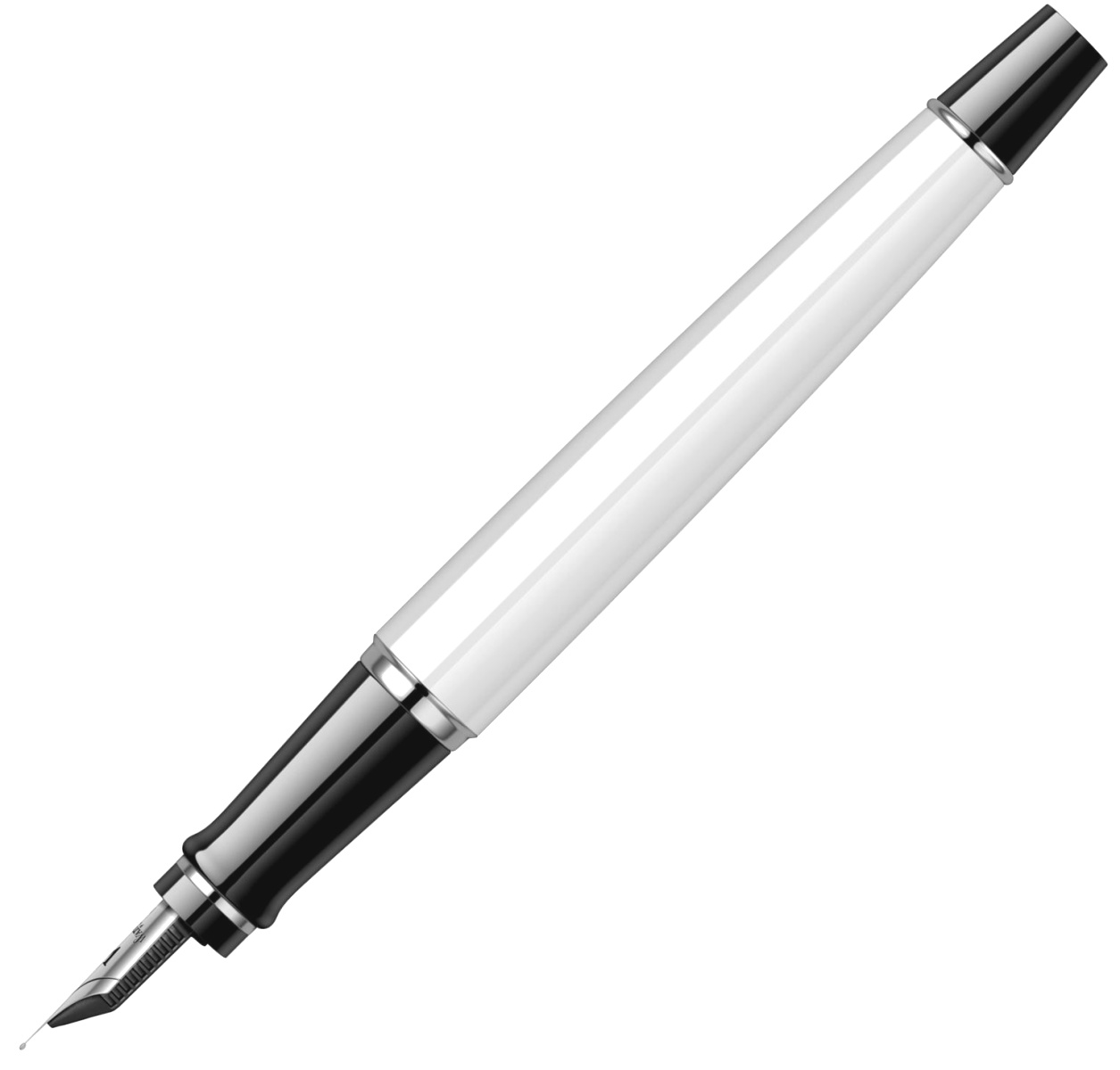 Перьевая ручка Waterman Expert 3 Deluxe, White CT (Перо F), фото 7