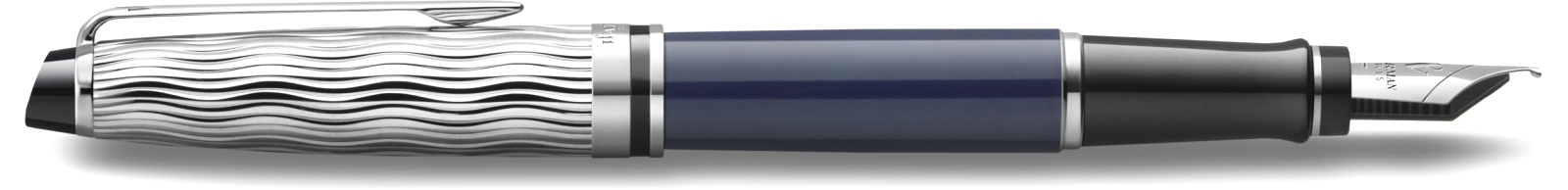  Перьевая ручка Waterman Expert 3 SE Deluxe L`Essence, Blue CT (Перо F), фото 3