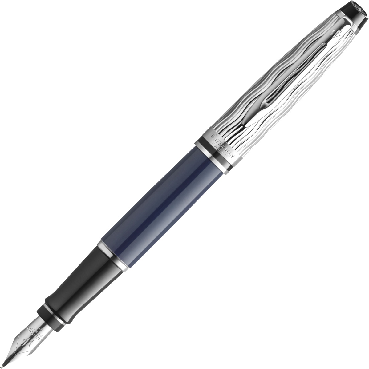  Перьевая ручка Waterman Expert 3 SE Deluxe L`Essence, Blue CT (Перо F)