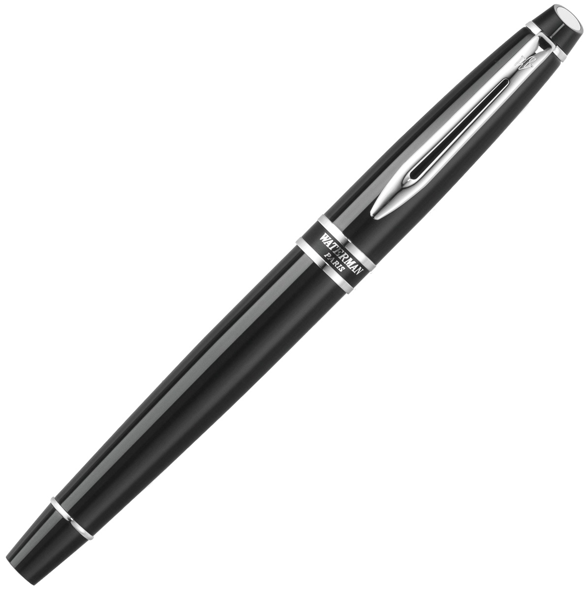 Перьевая ручка Waterman Expert 2, Black Laque CT (Перо F), фото 2