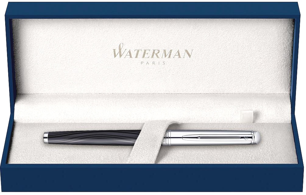 Перьевая ручка Waterman Hemisphere Deluxe, Silky CT (Перо F), фото 5