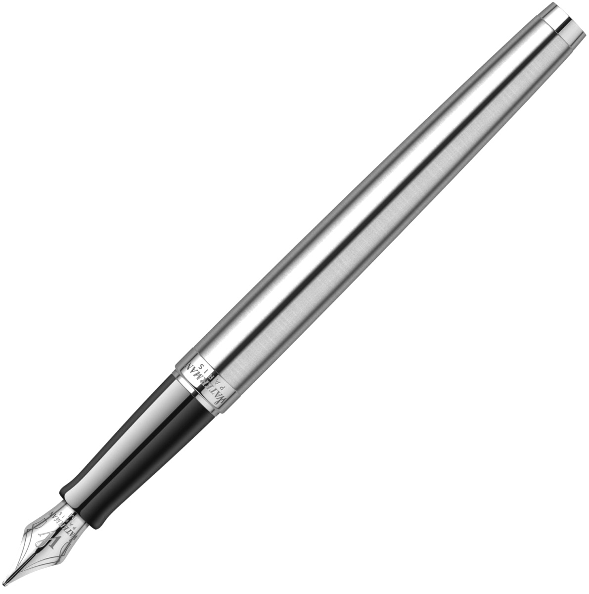Перьевая ручка Waterman Hemisphere Essential, Stainless Steel CT (Перо F), фото 4