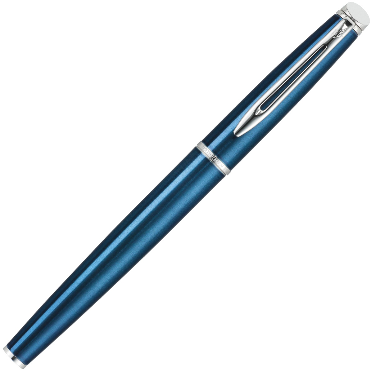 Перьевая ручка Waterman Hemisphere, Metallic Blue CT (Перо M), фото 2