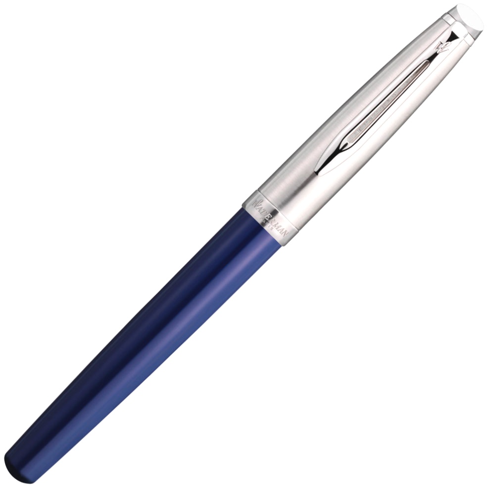  Ручка перьевая Waterman Embleme 2.0, Blue CT (Перо F), фото 2
