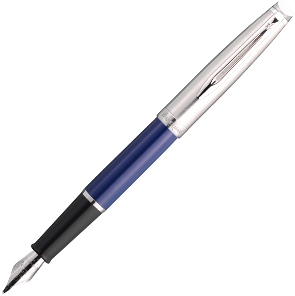  Ручка перьевая Waterman Embleme 2.0, Blue CT (Перо F)