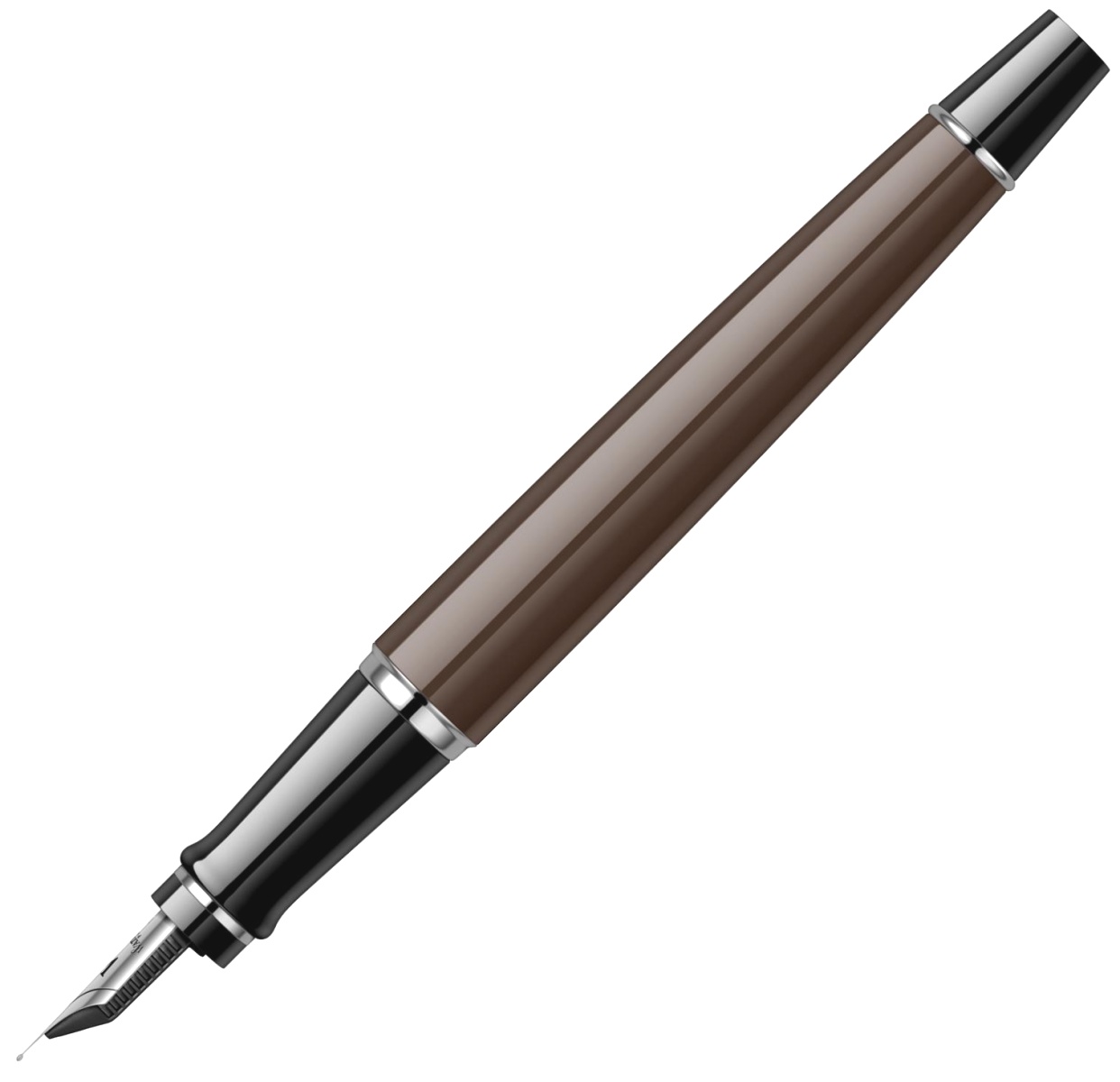 Ручка перьевая Waterman Expert 3 Essential, Deep Brown CT (Перо F), фото 7