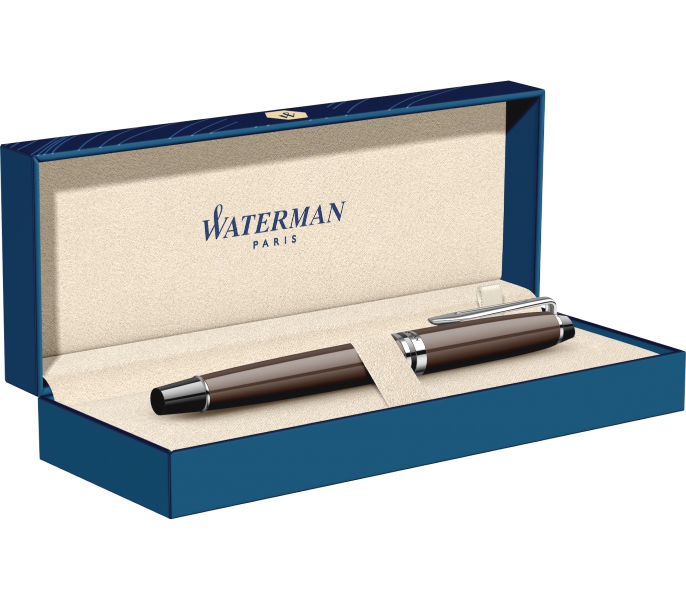 Ручка перьевая Waterman Expert 3 Essential, Deep Brown CT (Перо F), фото 9