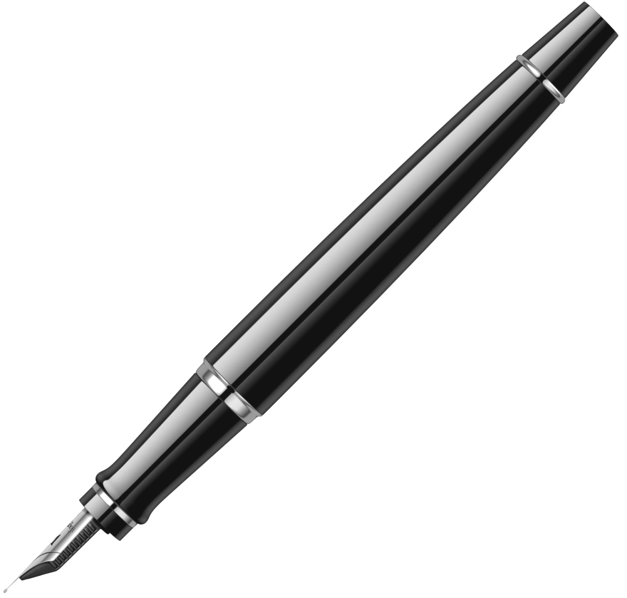 Ручка перьевая Waterman Expert 3 Essential, Laque Black CT (Перо F), фото 5