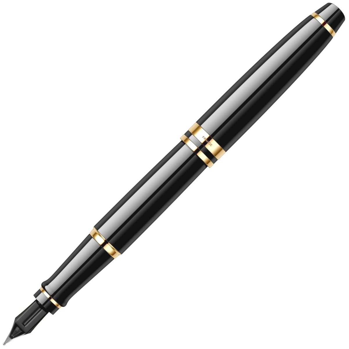 Ручка перьевая Waterman Expert 3 Essential, Laque Black GT (Перо F), фото 3