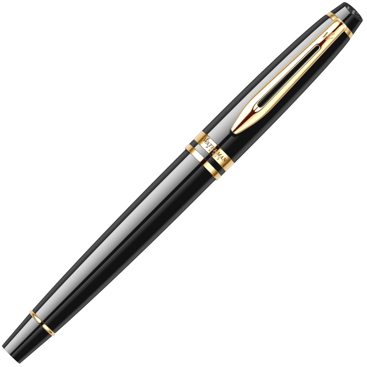 Ручка перьевая Waterman Expert 3 Essential, Laque Black GT (Перо F), фото 4