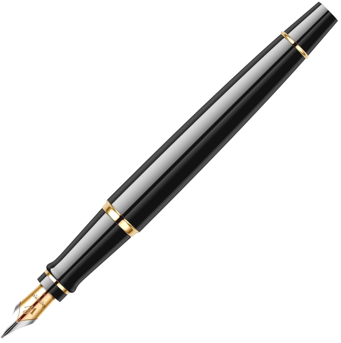 Ручка перьевая Waterman Expert 3 Essential, Laque Black GT (Перо F), фото 6
