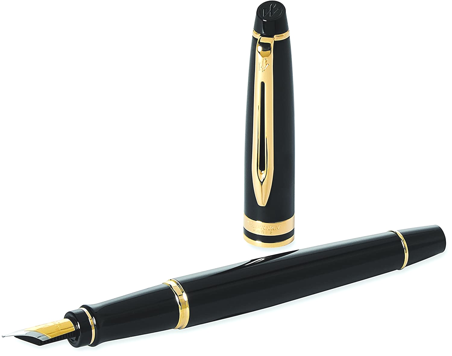 Ручка перьевая Waterman Expert 3 Essential, Laque Black GT (Перо F), фото 7
