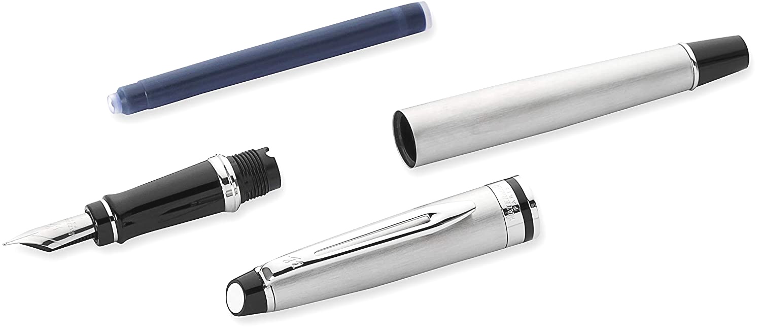 Ручка перьевая Waterman Expert 3 Essential, Stainless Steel CT (Перо F), фото 4