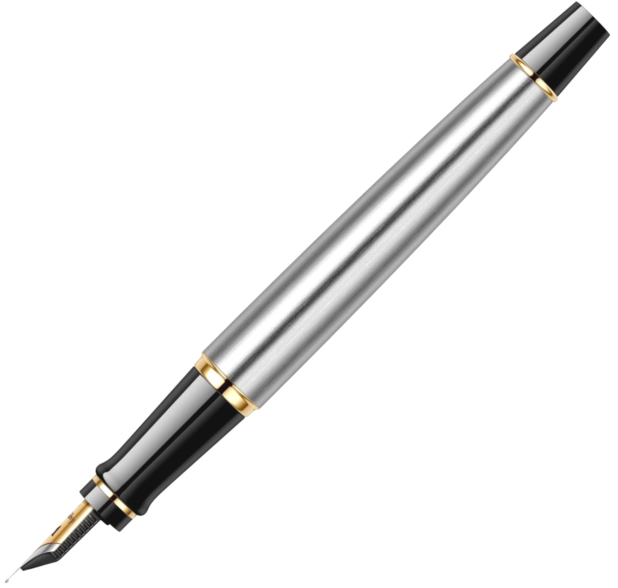 Ручка перьевая Waterman Expert 3 Essential, Stainless Steel GT (Перо F), фото 4