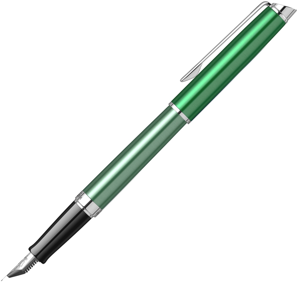  Ручка перьевая Waterman Hemisphere Deluxe 2020, Vineyard Green CT (Перо F), фото 2